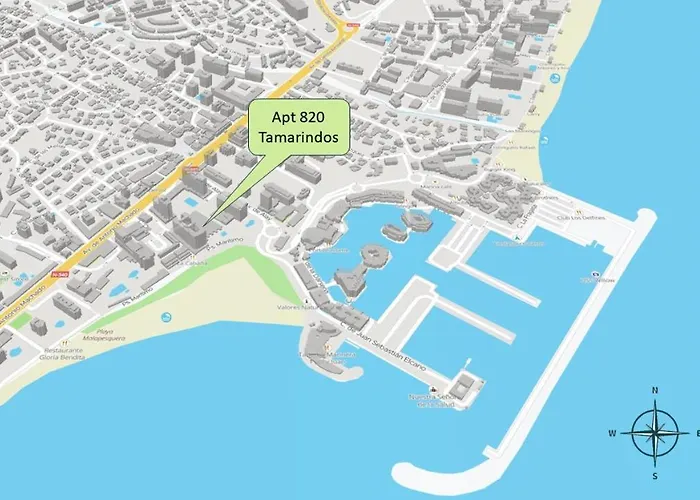 First Line, To The Beach, 1 Bed Apt , Sleeps